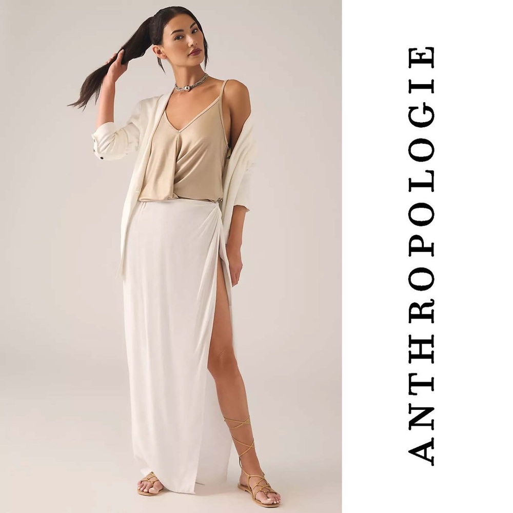 Anthropologie Porridge Shine Wrap Tank